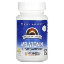 Мелатонін Melatonin Orange 5 mg Source Naturals