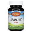 Фото товара Carlson, Калий, Potassium 99 mg, 100 таблеток