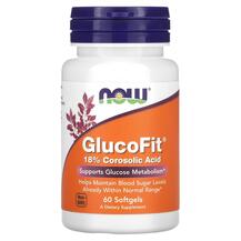 Глюкофіт GlucoFit NOW Foods 60 капсул