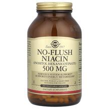 Ніацин 500 мг No-Flush Niacin 500 mg Solgar