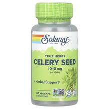 Celery Seed Сельдерей 505 мг Solaray 100 капсул