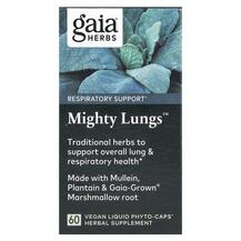 Підтримка органів дихання Mighty Lungs Gaia Herbs Підтримка органів дихання Mighty Lungs Gaia Herbs