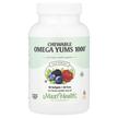 Фото товару Chewable Omega Yums 1000 Natural Fruit, Омега 3, 110 капсул
