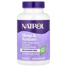 Підтримка сну Sleep & Restore Natrol 60 капсул