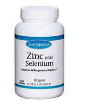 Zinc plus Selenium Цинк и Селен EuroMedica 60 капсул