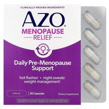 Підтримка менопаузи Menopause Relief Azo 30 капсул