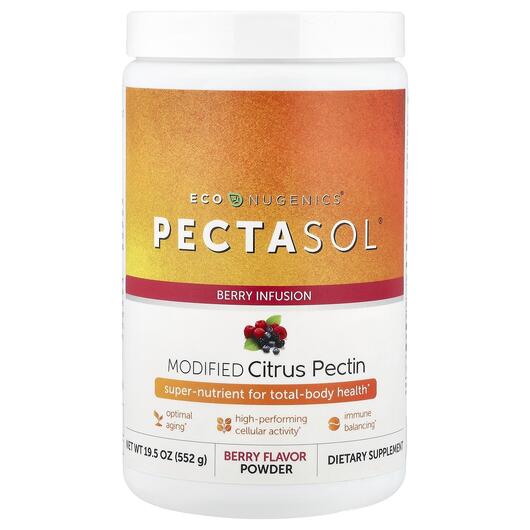 Основне фото товара PectaSol Modified Citrus Pectin Berry Infusion, Детокс та очищенн