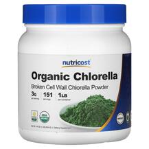 Organic Chlorella Powder Хлорелла Nutricost 454 г Organic Chlorella Powder Хлорелла Nutricost 454 г