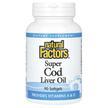 Фото товара Super Cod Liver, Натуральные Факторы Super Cod Liver Oil, 90 Soft