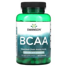 БЦАА BCAA Swanson 100 капсул