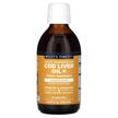 Wild Norwegian Cod Liver Oil + Orange, Масло печени трески, 25...