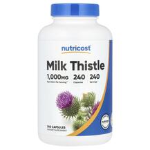 Milk Thistle 1000 mg Расторопша Nutricost 240 капсул Milk Thistle 1000 mg Расторопша Nutricost 240 капсул