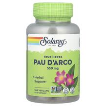 Пау Дарко 550 мг Pau D'Arco 550 mg Solaray
