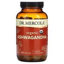 Organic Ashwagandha Ашваганда Dr. Mercola 180 капсул
