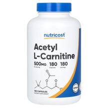 Acetyl L-Carnitine 500 mg L-Карнитин Nutricost
