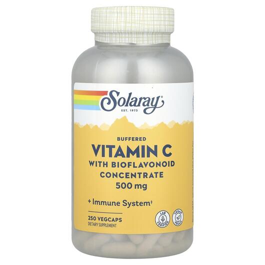 Основное фото товара Buffered Vitamin C with Bioflavonoid, Витамин C 500 мг, 250 капсу