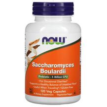 Saccharomyces Boulardii Сахаромицеты NOW 120 капсул