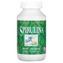 Spirulina 500 mg 500 Спирулина 500 мг Source Naturals