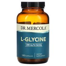 L-Гліцин L-Glycine 500 mg Dr. Mercola 180 капсул