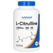 Фото товару Nutricost, L-Citrulline 1500 mg, L-Цитрулін, 180 капсул