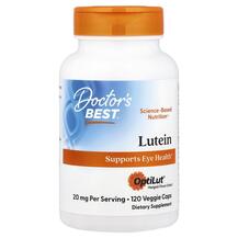 Lutein with OptiLut Лютеин 10 мг с OptiLut Doctor's