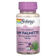 Vital Extracts Saw Palmetto 160 mg Со Пальметто Solaray
