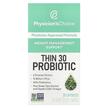Фото товару Thin 30 Probiotic 15 Billion CFUs, Пробіотики, 30 капсул