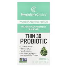 Пробіотики Thin 30 Probiotic 15 Billion CFUs