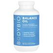 Фото товару BodyBio, Balance Oil 180 Non-GMO, Омега 3-6-9, 180 капсул
