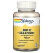 Solaray, Bio E + Selenium with Lecithin, Лецитин, 60 капсул