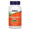 NOW, Мятное масло, Peppermint Gels, 90 капсул