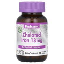 Хелатне Залізо 18 мг Chelated Iron Bluebonnet