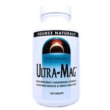 Source Naturals, Ultra-Mag, Магній B6, 120 таблеток