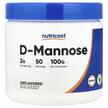 Nutricost, D-Mannose Unflavored, Д-манноза, 100 г