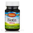 Фото товару Carlson, Biotin 5000 mcg, Вітамін B7 Біотин, 50 капсул