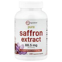 Шафран Pure Saffron Extract Micro Ingredients 240 капсул