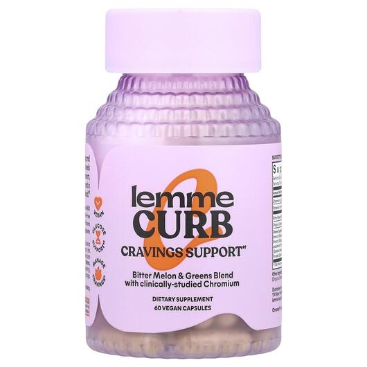 Основне фото товара Lemme, Curb Cravings Support, Підтримка рівня цукру, 60 капсул