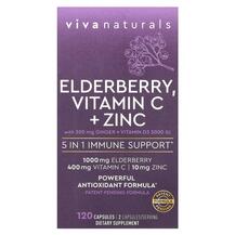 Бузина з Цинком Elderberry Vitamin C + Zinc Viva