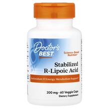R-ліпоєва 200 мг Stabilized R-Lipoic Acid Doctor's