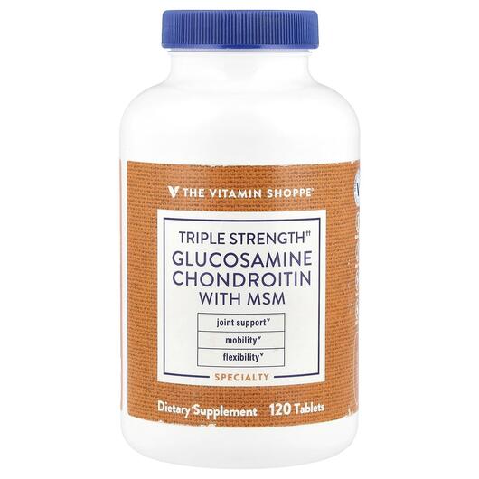 Основне фото товара Triple Strength Glucosamine Chondroitin, Глюкозамін Хондроітин, 1