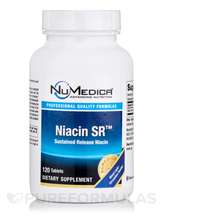 Вітамін B3 Ніацин Niacin SR NuMedica 120 таблеток