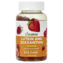 Лютеїн Lutein and Zeaxanthin Gummies Berry Lifeable
