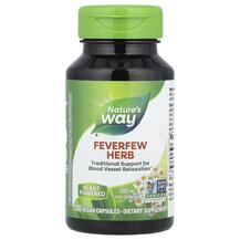 Піретрум 380 мг Feverfew Herb 380 mg 100 Vegan