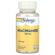 Ніацинамід 500 мг Niacinamide 500 mg Solaray