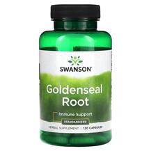 Жовтокорінь Goldenseal Root Swanson 120 капсул