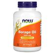 NOW, Borage Oil GLA 1000 mg, Олія Бурачника, 120 капсул