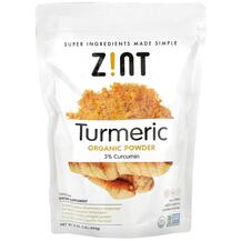 Turmeric Organic Powder Порошок Куркумы Zint 454 г
