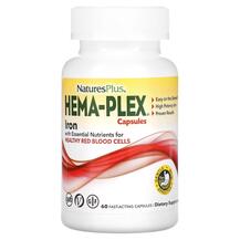 Hema-Plex Capsules Гемаплекс Natures Plus 60 капсул