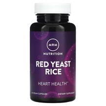 Червоний дріжджовий рис Red Yeast Rice MRM 60 капсул