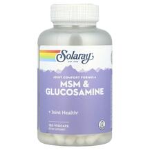 MSM & Glucosamine Глюкозамин с МСМ Solaray MSM & Glucosamine Глюкозамин с МСМ Solaray
